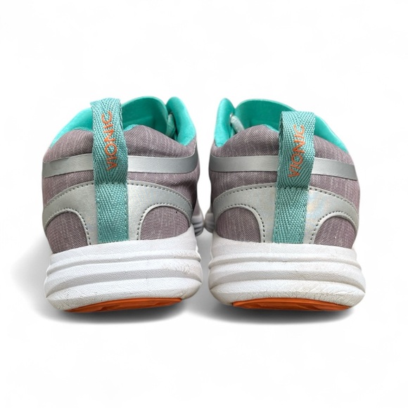 Vionic Agile Fyn Athletic Sneaker in Light Gray/Mint Women’s Sz 9 - Picture 6 of 11